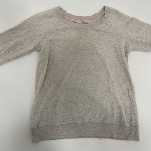 Victoria Secret’s Grey Sweater with rhinestone embellished sleeves